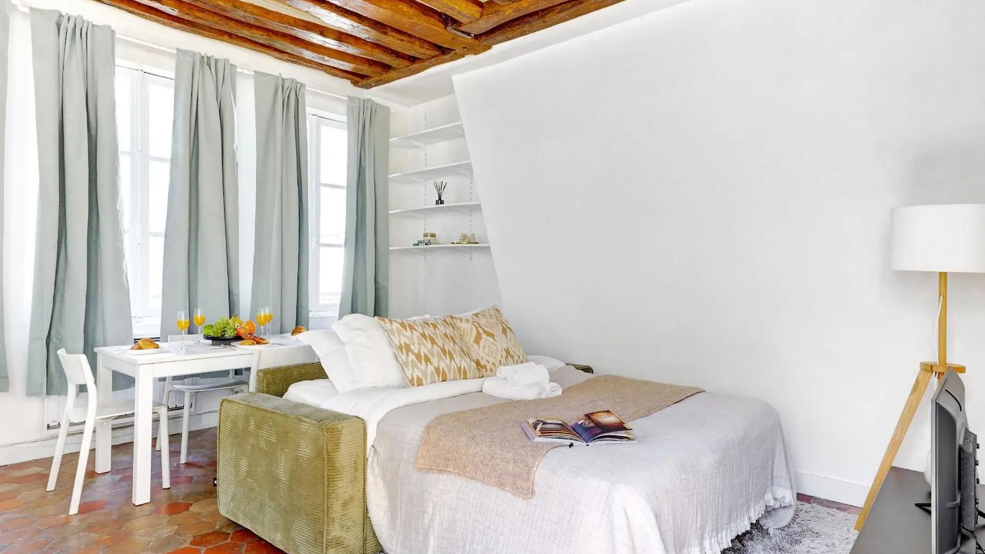 파리 Charming 1Br In The Heart Of The Latin Quarter - Notre-Dame 아파트 프랑스