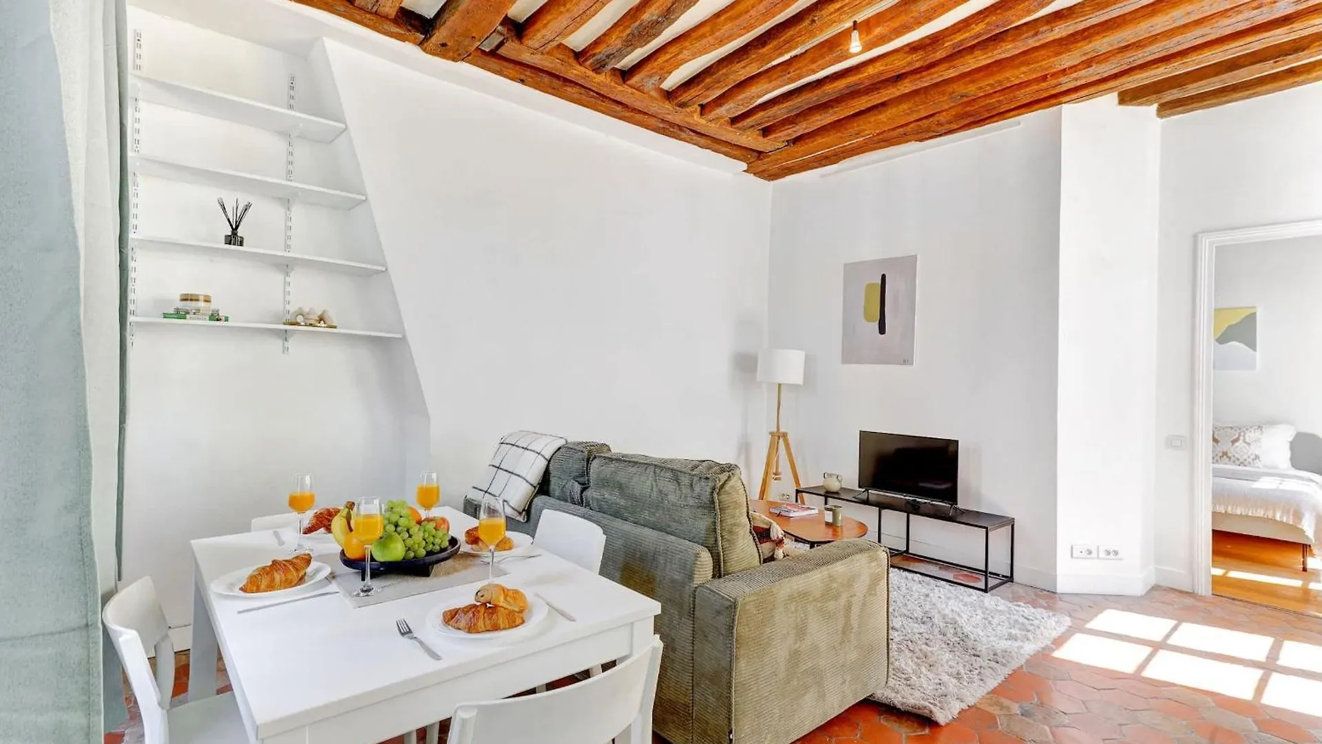 파리 Charming 1Br In The Heart Of The Latin Quarter - Notre-Dame 아파트 0*,  프랑스